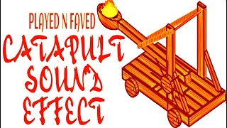 Catapult Launch Fireball Sound Effect / Sound Of Catapult Launching Fire Balls / No Copyright