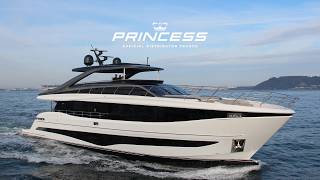 Princess Y95 – Luxury Flybridge Yacht | Refined Elegance & Exceptional Volume