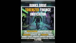 Banks Drive Tokenized Finance Unification | #stablecoins #shorts