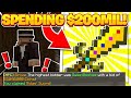 BUYING EVERY ITEM FROM THE DARK AUCTION NO MATTER THE PRICE!! -- Hypixel Skyblock