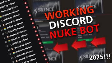 Working Discord Nuke Bot 2025 | Demolish Any Server In Minutes!!!