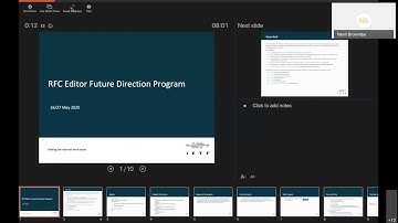 RFC Editor Future Development Program Meeting, 2020-05-27
