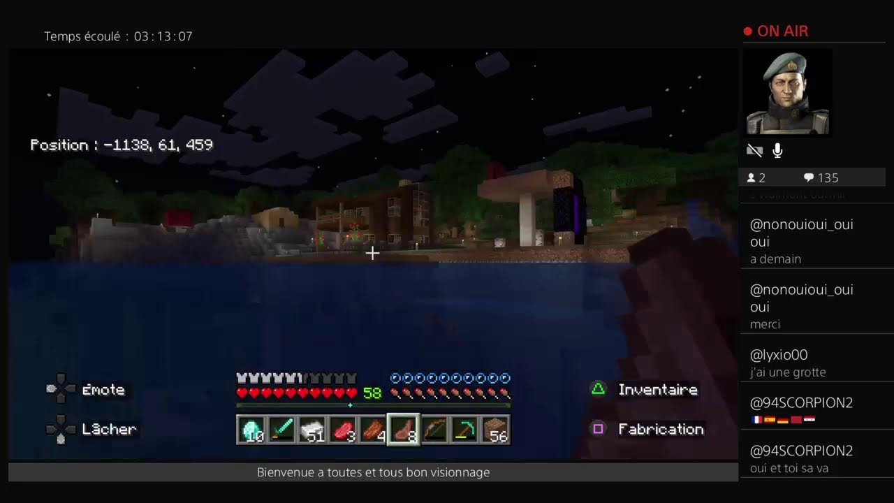 Minecraft:tu veux venir  jouer avec nous en attendant les 1000 abos ?