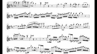 Hoffmeister Viola Concerto, Mvt 1 ORCHESTRAL ACCOMPANIMENT