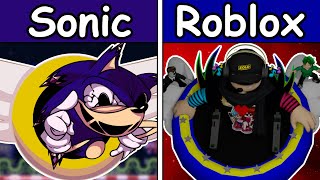 Final Escape Sonic Vs Roblox (Sonic.Exe) - FNF