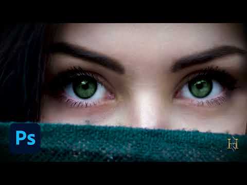 Photoshop ـ تغير لون العين بالفوتوشوب