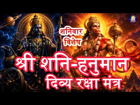 🚩 शक्तिशाली शनि-हनुमान दिव्य रक्षा मंत्र | Powerful Shani Hanuman Mantra for Peace & Protection