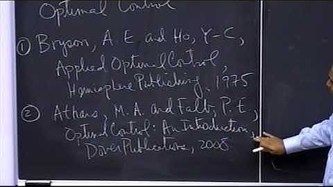 Video 1: Optimal Control