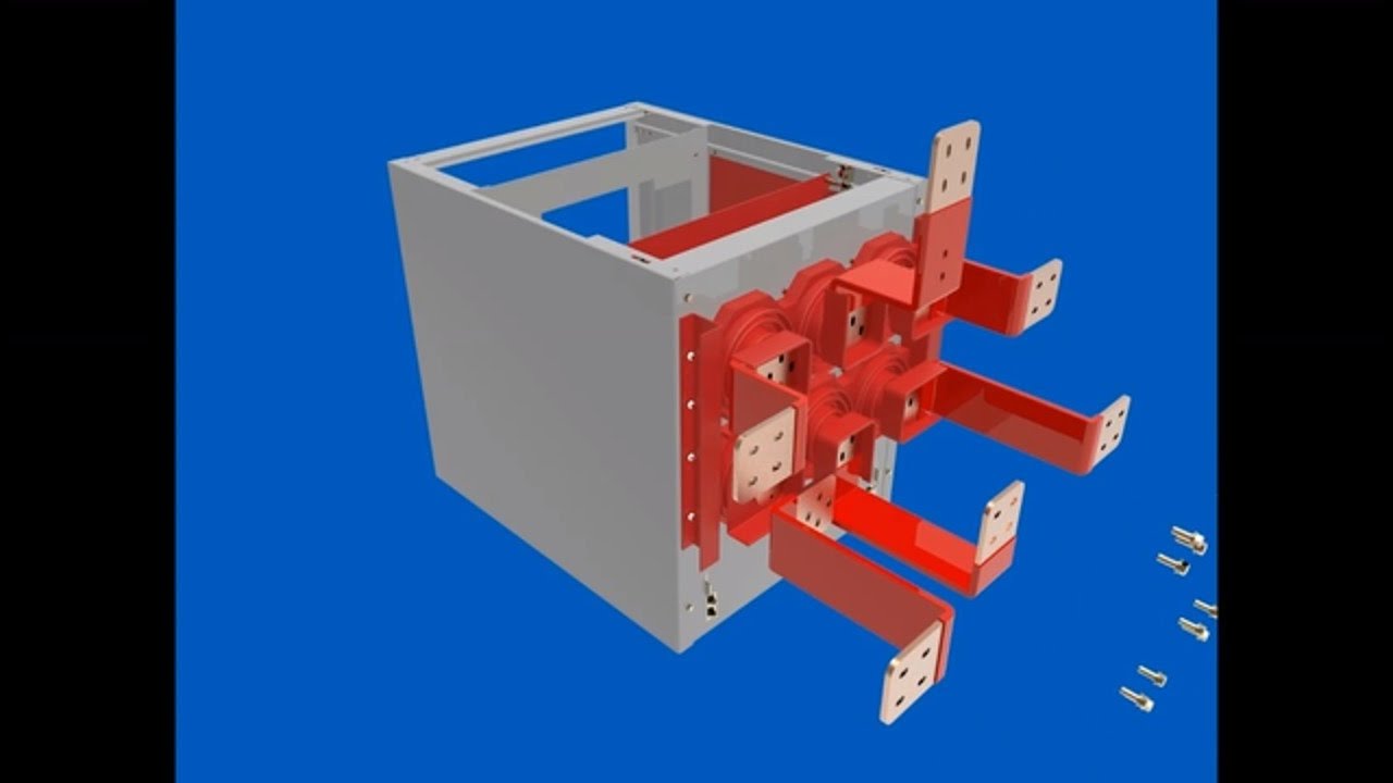 Watch a medium-voltage breaker retrofill