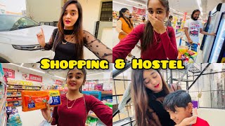 Lots Of SuperMarket Shopping With Mummy & Krishna Ka new Hostel me kya Hoga??? Bindass Kavya Vlogs screenshot 4