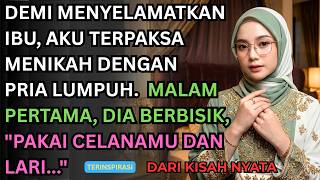 'CEPAT KABUR!' BISIK SUAMI LUMPUH DI MALAM PERTAMA, TERNYATA ALASANNYA BIKIN TERHARU...