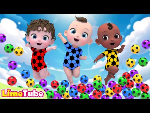 Color <strong>Balls</strong> Bingo &amp;amp; Surprise Egg <strong>Song</strong> | Nursery Rhymes &amp;amp; Kids Songs | Kindergarten | LimeAndToys