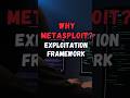 Why Every Ethical Hacker Uses Metasploit! 🔥💻 | Must-Know Tool #shorts