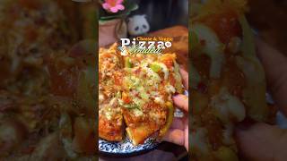 Dominos-Style Cheesy Veggie Pizza at Home! ??#recipe #reels #pizza #viralrecipe #shorts