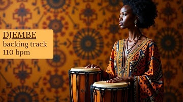 Djembe backing track 110 bpm