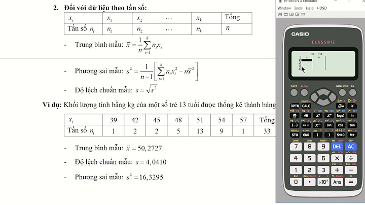 Công thức ước lượng trung bình mẫu