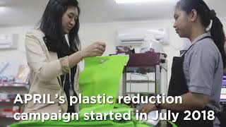 APRIL Supports Efforts to Reduce #SingleUsePlastic in Indonesia