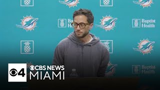Dolphins Head Coach Mike McDaniel explains decision to bench Tua Tagovailoa for rookie Quinn Ewers Profile