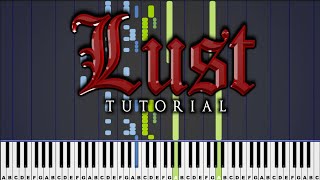 Dark Piano - Lust | Synthesia Tutorial