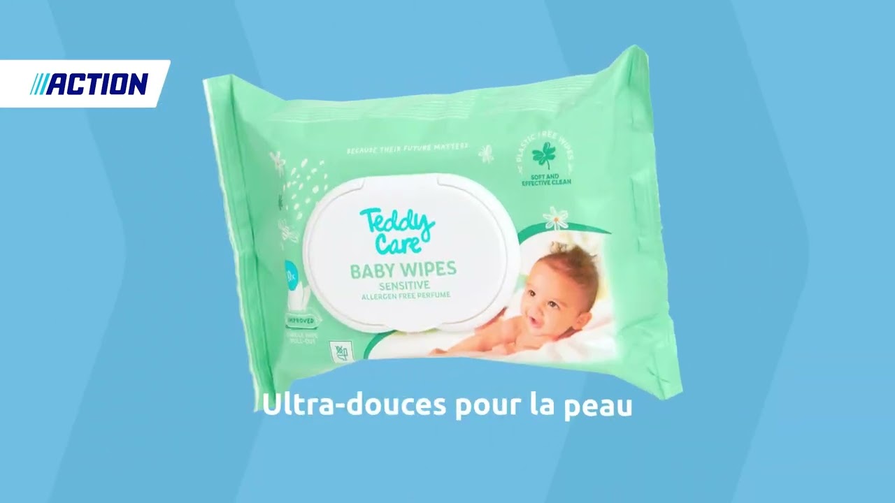 Voici l'histoire d'un de vos produits préférés : nos lingettes Teddy Care revisitées.