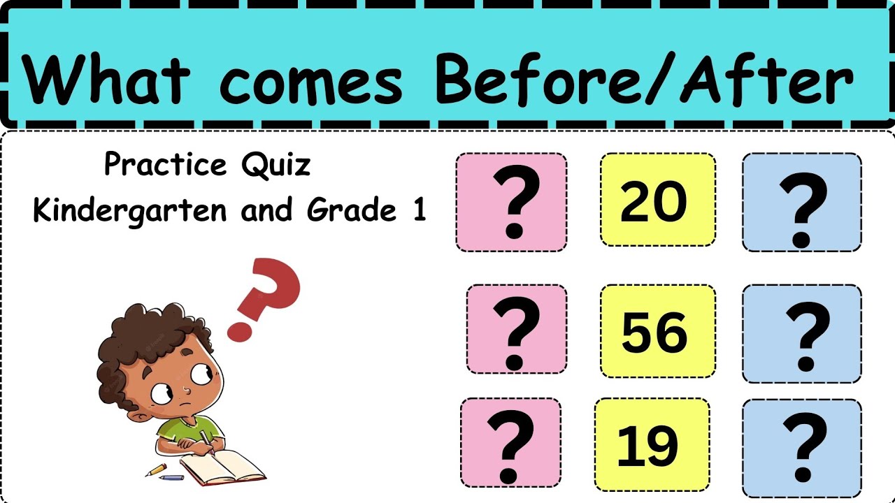 What comes Before and After||Maths concept explained with activity ||Downloadable worksheet