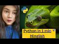Python in 1 min 🚀 | features & Uses Explained | Hindi Explanation