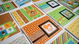 27 Cards with 6x6 Paper | Doodlebug At the Zoo