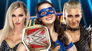 Nikki A.S.H Vs Charlotte Flair Vs Rhea Riplay - Triple Threat For The Raw Womens Championship Match