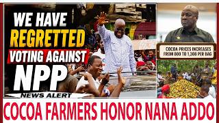 THE LEGACY: Huge Crowd Cheers & Honors Nana Addo Over Cocoa Price Magic… NDC Promises Exposed