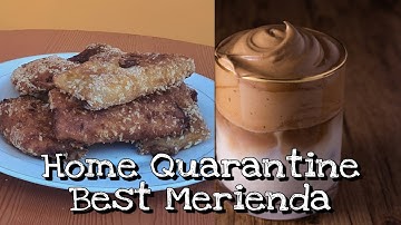 Making Dalgona Coffee, Dalgona Milo & Tuna Tinapie