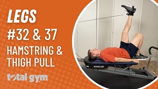 Total Gym Leg Pulley Exercises for STRONG & TONED Hamstrings & Inner Thighs