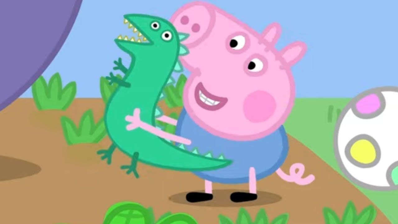 Peppa Gris | Spiller utenfor og teknologi klipps | Tegneserie for Barn