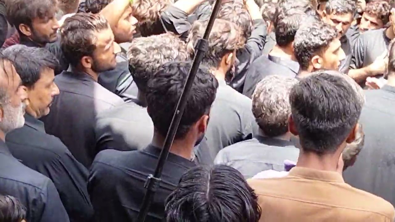 10muhram 2023 ustad Allah Yar Rind noha mede asghar a.s ko jagaye ha