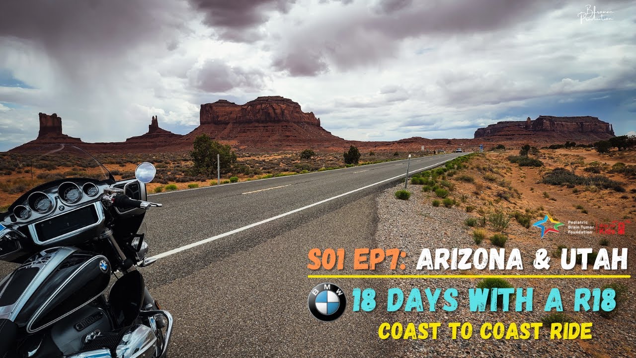 S01 EP7: Arizona & Utah | Day 7 of 18 days with a BMW R18 - YouTube