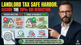 The Safe Harbor Audit: How Landlords Lock in the 20% QBI Deduction (Rev Proc 2019-38)