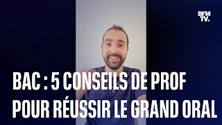 Bac 2023: 5 conseils de prof pour réussir le grand oral