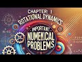 Rotation Dynamics &amp;  oscillatory motion|| Part 1||Numerical problems
