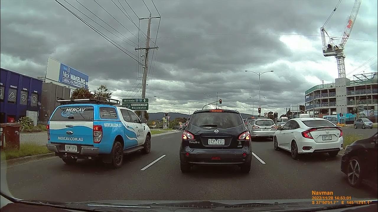 Driving Ringwood Train Station to Seaford, car accident YouTube