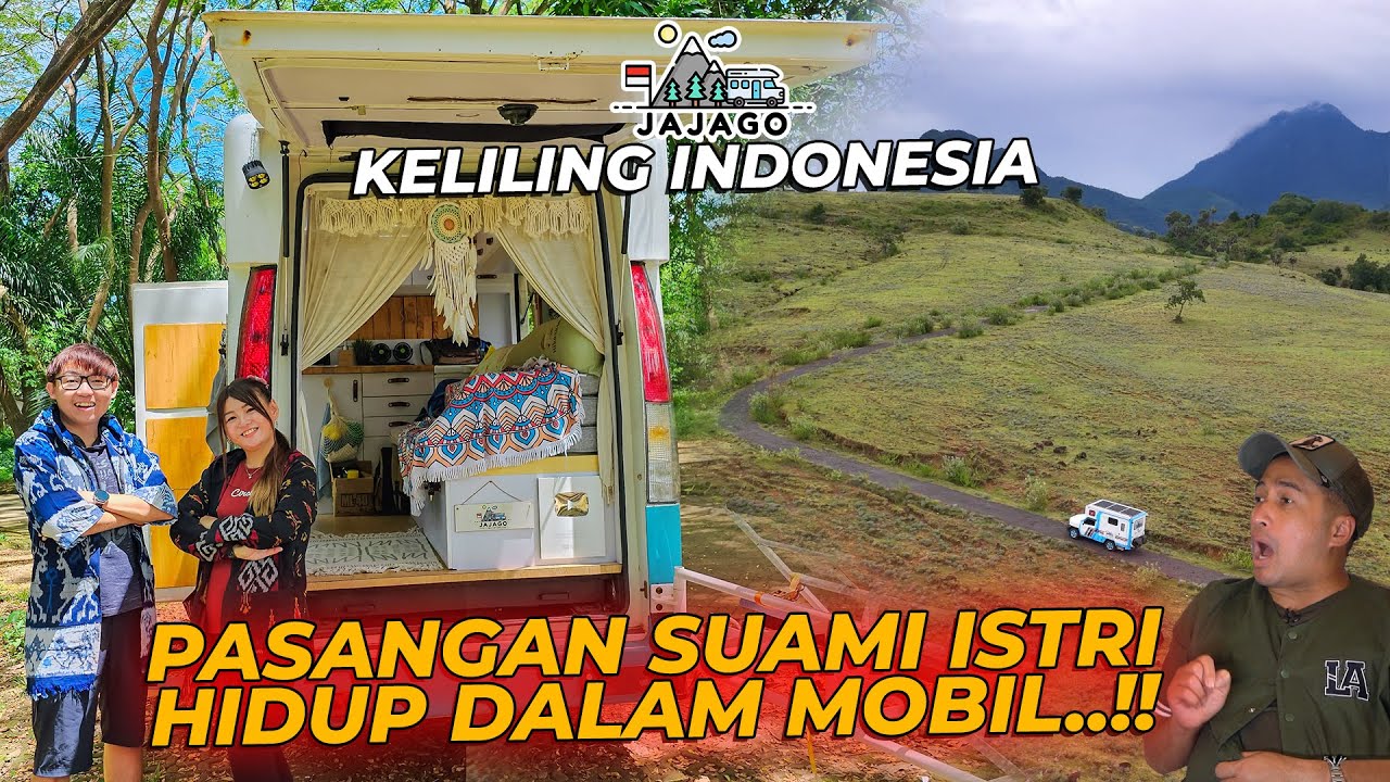 LUAR BIASA..!! NEKAD EXPLORE INDONESIA BERDUA ISTRI..!!