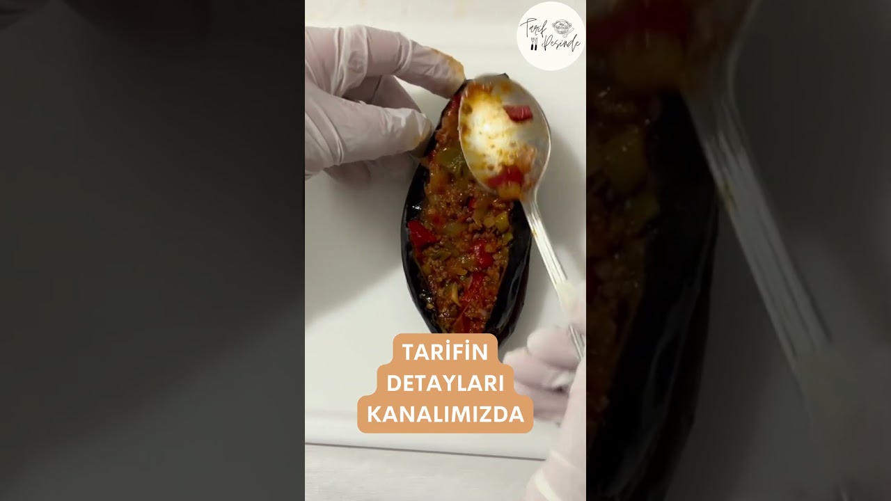 Karnıyarık Nasıl Hazırlanır | Karnıyarık Tarifi Kanalımızda???? ???? #shorts #yemektarifleri #karnıyarık