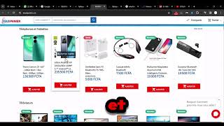 Offre Exclusive A Ne Pas Ratez Site De E-Commerce A Vendre Maxipanier.cm