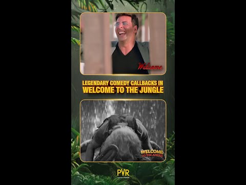 The Iconic Comedy Callbacks of Welcome To The Jungle 🎬 | Releasing at PVR INOX on June 26