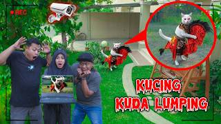 If a CCTV Camera Records a Cat Carrying a Kuda Lumping Like This, Run Fast !!!