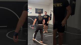 Guillotine choke defense   #bjj #mma #nogi #wrestling