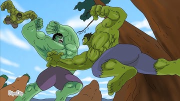 HULK vs HULK vs HULK (Full Part) /Flipaclip complete animation