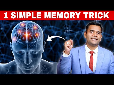 1 Powerful Trick to Sharpen Your Memory Quickly | How to Boost Brain Power and Memory Naturally