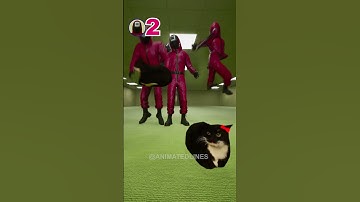 OIIAOIIA Cat vs Squid Game Season 2 🐈🔥Who Will Win? #squidgame #squidgame2 #cat #oiiaoiia