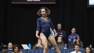Katelyn Ohashi - 10.0 Floor 1-12-19 Amazing Body Flips Stunts