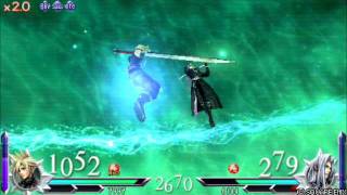 Dissidia 012 - Cloud vs Sephitroth