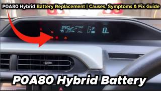 How to Fix P0A80 Code | Replace Hybrid Battery Pack – Causes & Solutions Explained